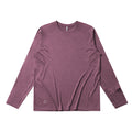 Men's Grape Purple performance long sleeve top