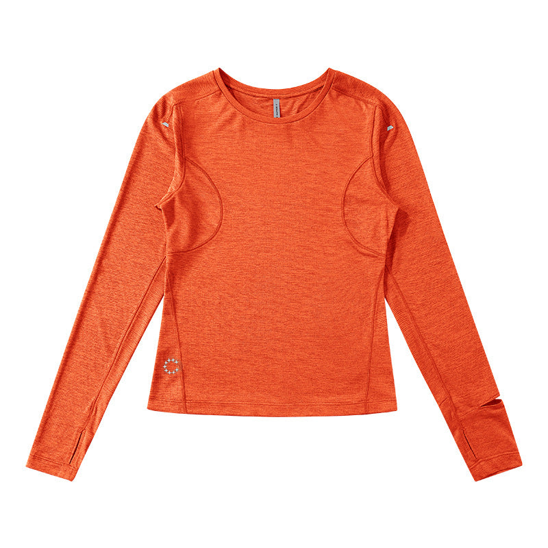 Women's Watermelon Red performance long sleeve top